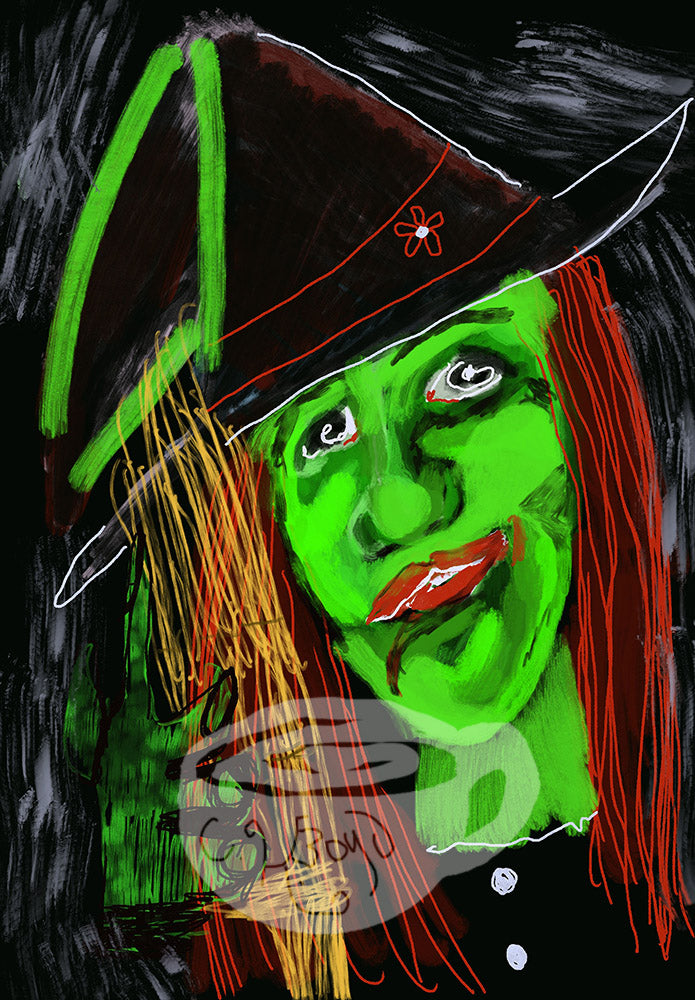 Digital product A Witch and Her Broom