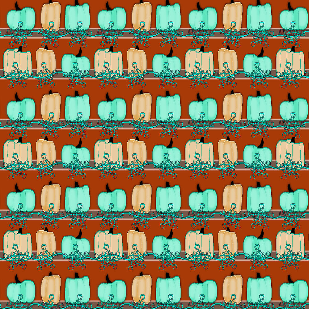 Digital Product Bluegreen Pumpkins