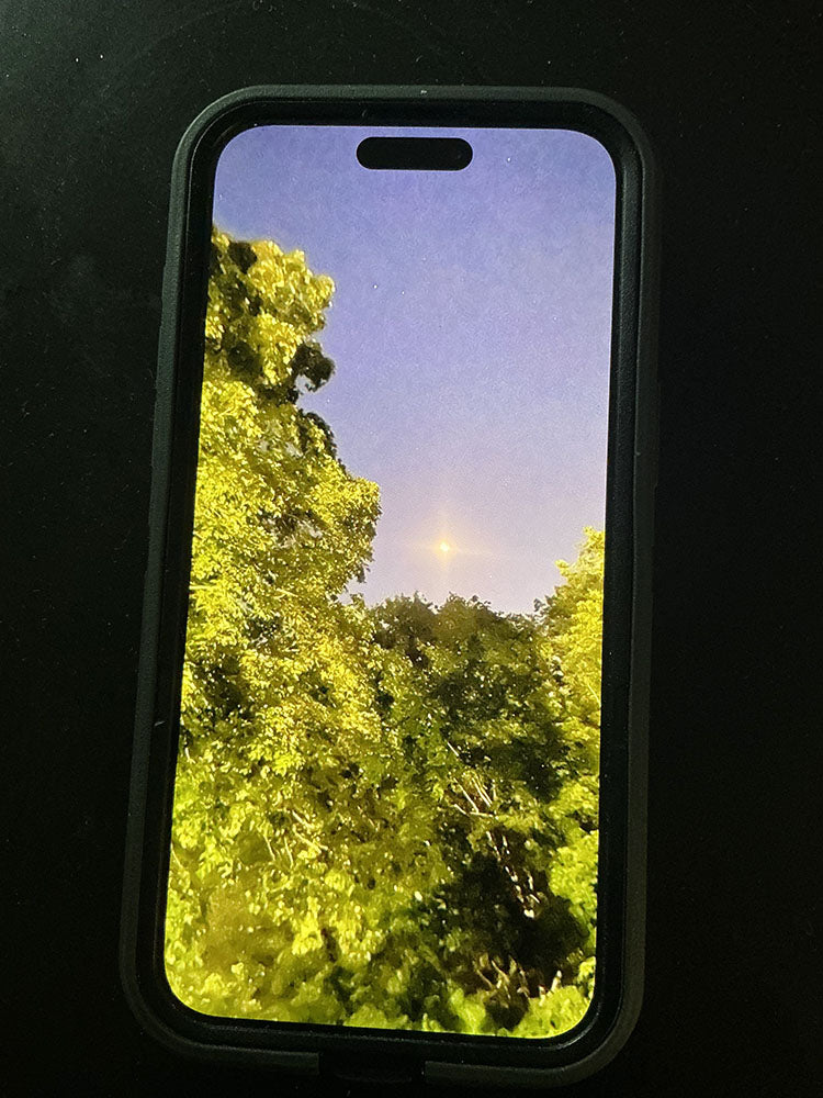 Blue Moon Phone Wallpaper