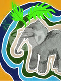 Digital product Elephant Drawing