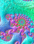 Digital Product Rainbow Pastel Fractal