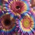Digital Product Tie Dye Flower 9